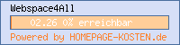 Webhoster, Webhosting, Providervergleich - Homepage-Kosten.de Livestatistik